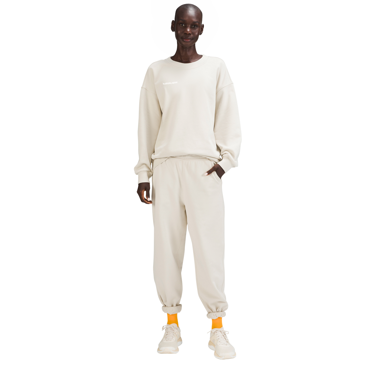 BAUER lululemon OVERSIZE CREW
