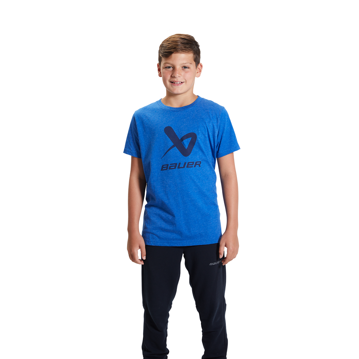 BAUER CORE LOCKUP SHORTSLEEVE CREW YOUTH