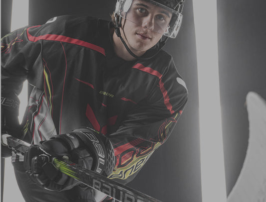 Jack Hughes Autographed Hockey Stick Sweepstakes