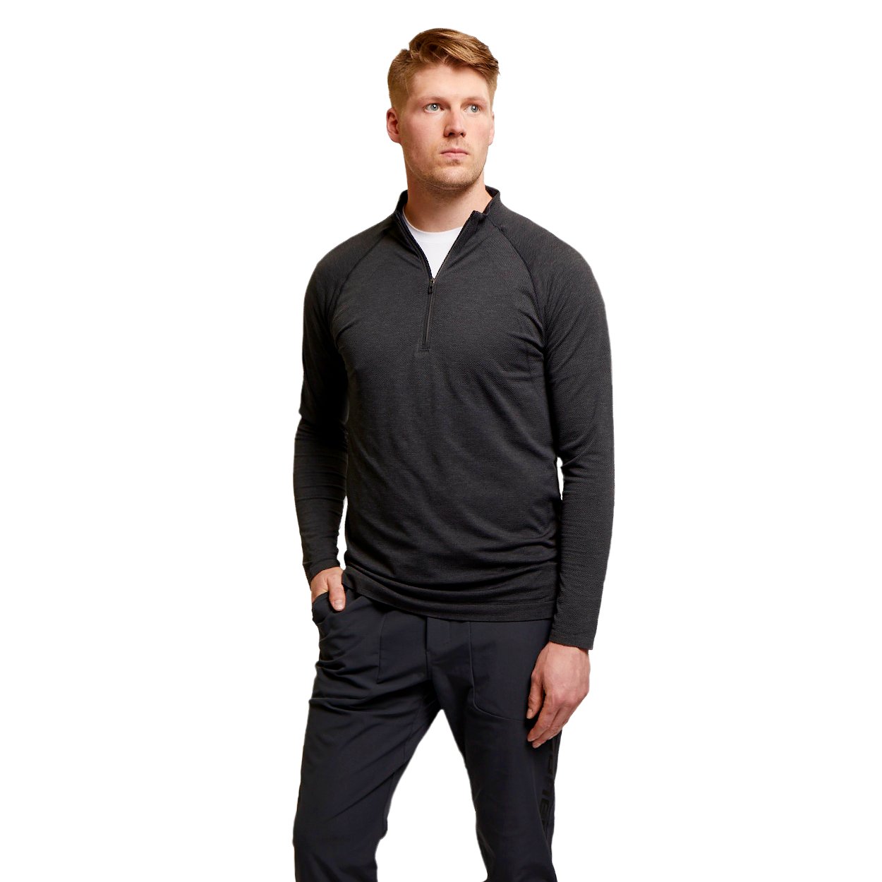 BAUER // lululemon METAL VENT TECH HALF ZIP