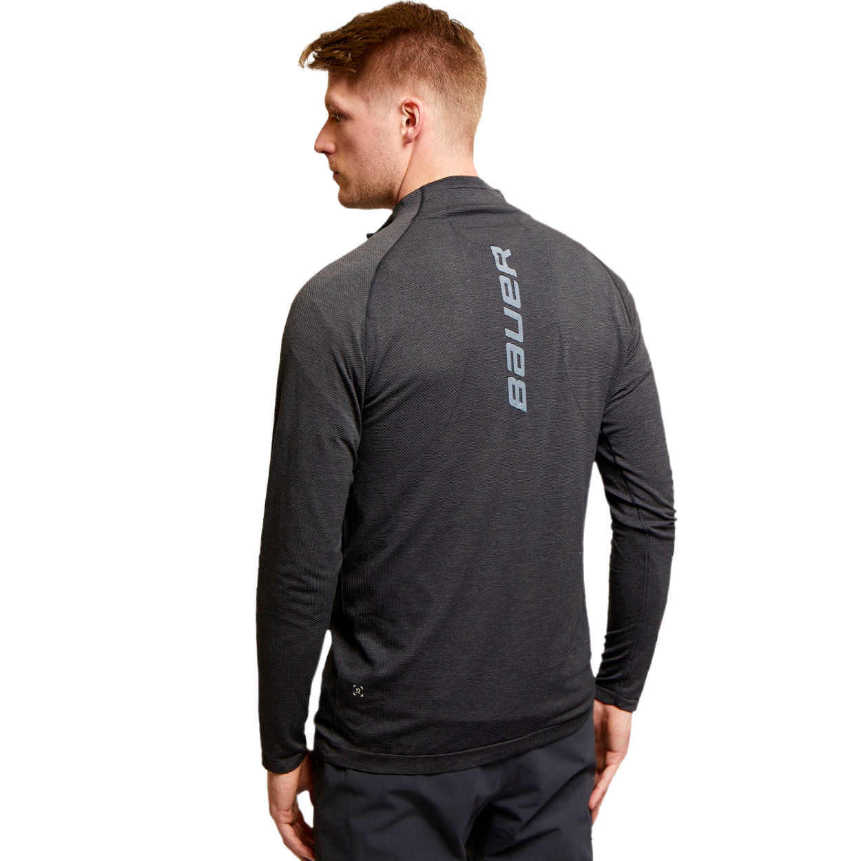 BAUER // lululemon METAL VENT TECH HALF ZIP