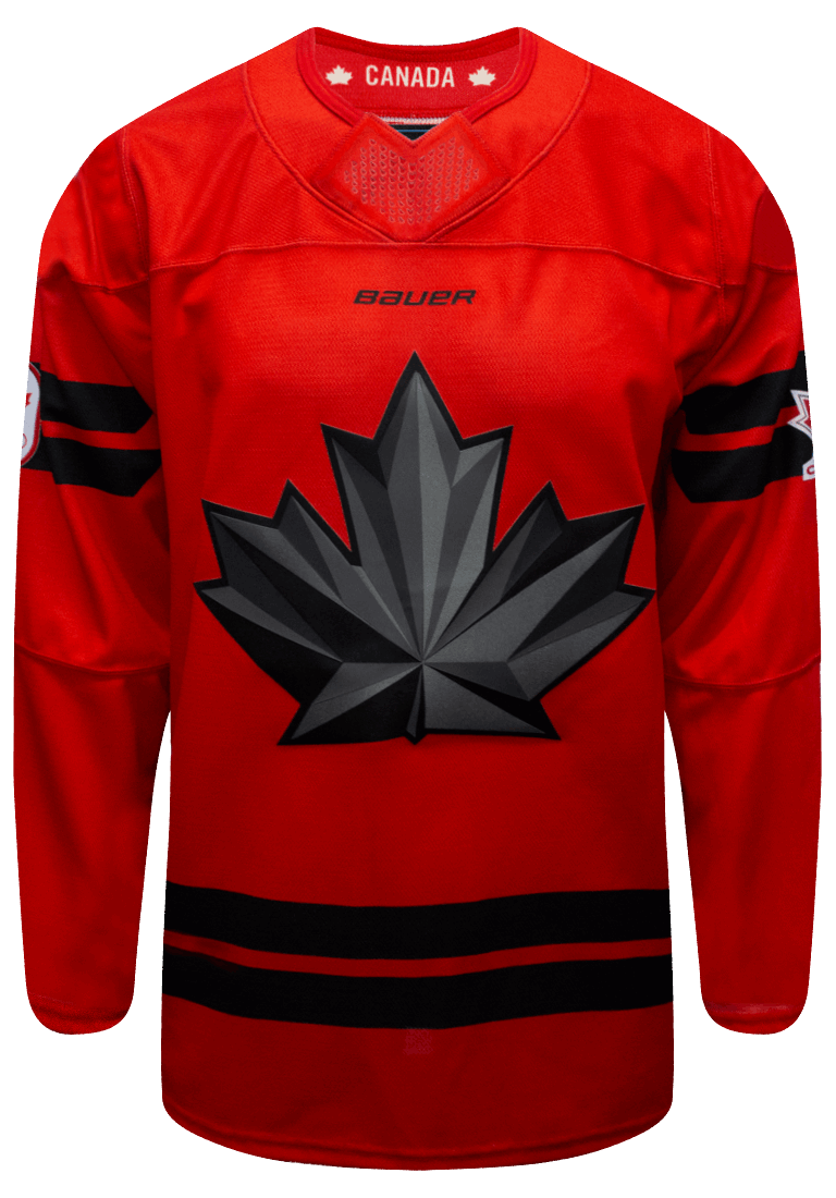 HO25 BAUER HC SEMIPRO JERSEY-SR-RED