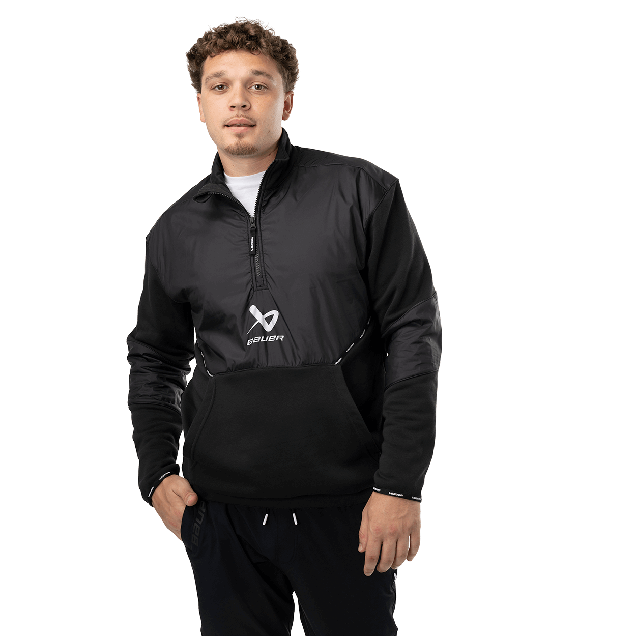 BAUER TEAM 1/2 ZIP PULLOVER SENIOR