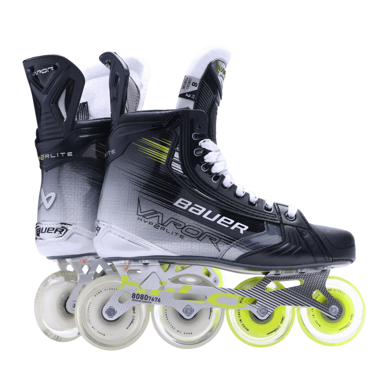 BAUER VAPOR HYPERLITE 2 ROLLER HOCKEY SKATE INTERMEDIATE