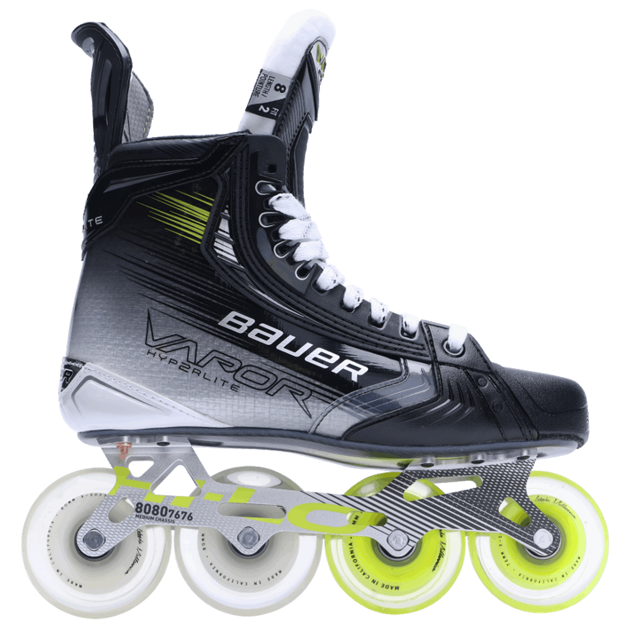 BAUER VAPOR HYPERLITE 2 ROLLER HOCKEY SKATE INTERMEDIATE