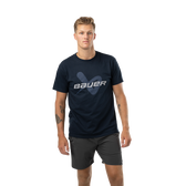 BAUER CORE SHORTSLEEVE LOCKUP TEE SENIOR