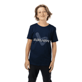 BAUER CORE SHORTSLEEVE LOCKUP TEE YOUTH