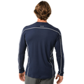 BAUER FLC LONGSLEEVE TRAINING SHIRT NAVY