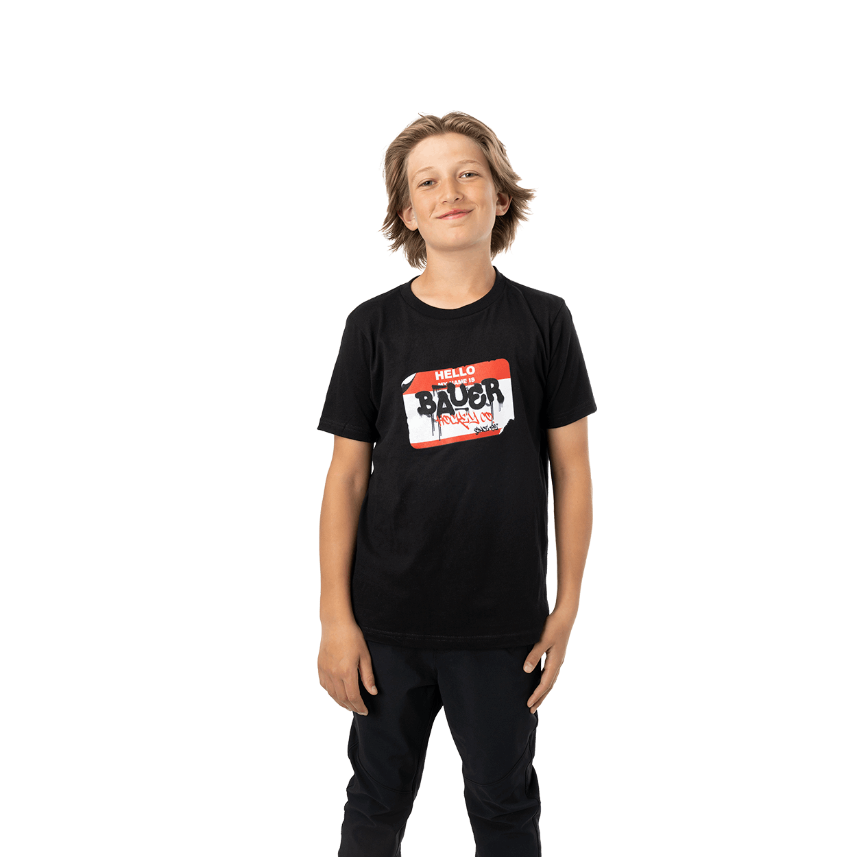 BAUER NAMETAG TEE YOUTH
