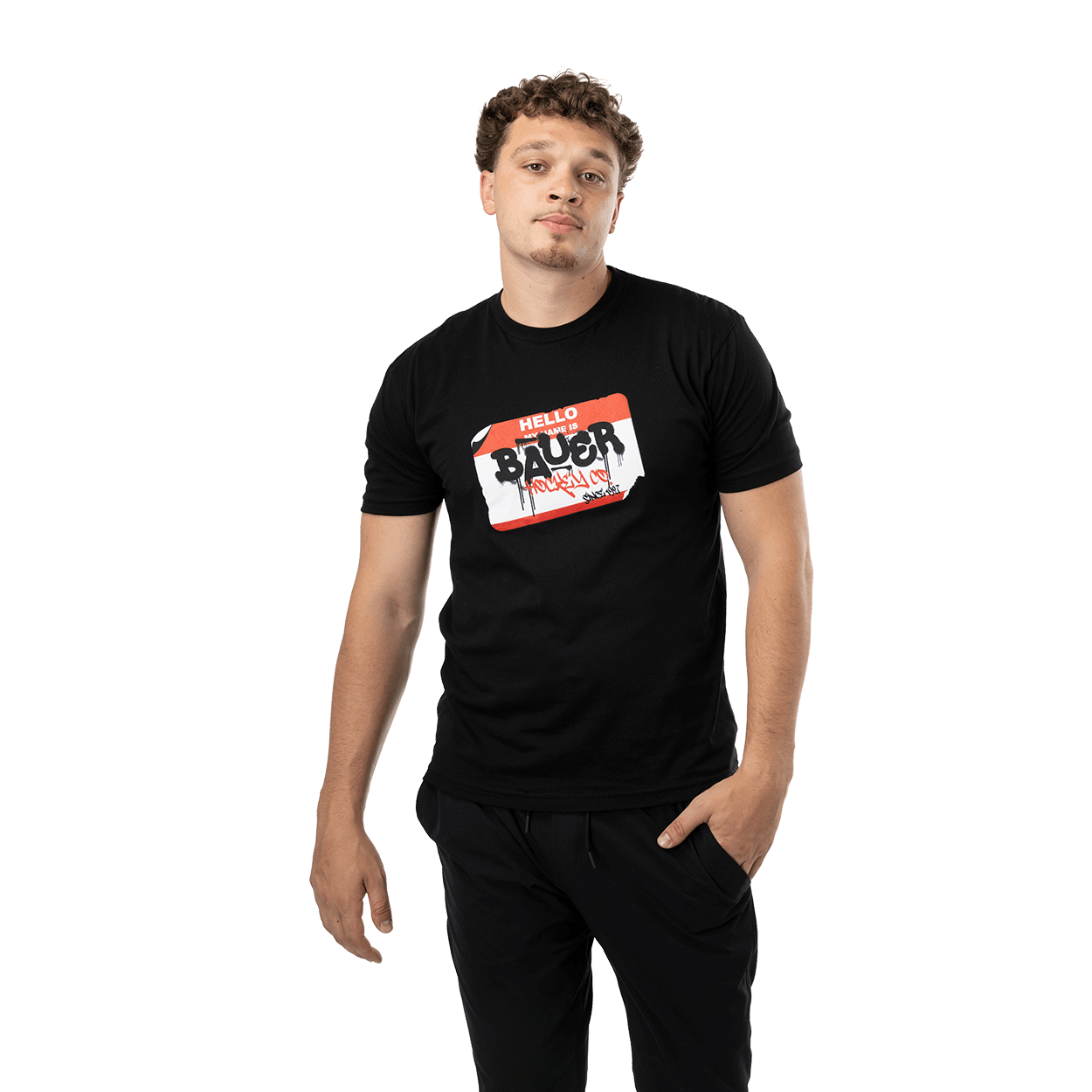 BAUER NAMETAG TEE SENIOR