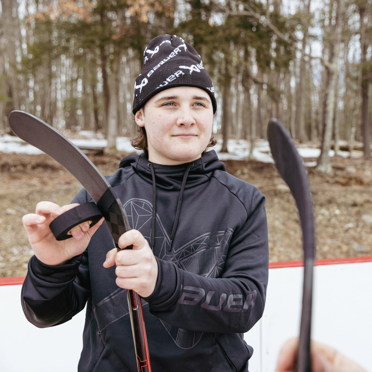 BAUER NE OVERBRAND ICON TOQUE SENIOR