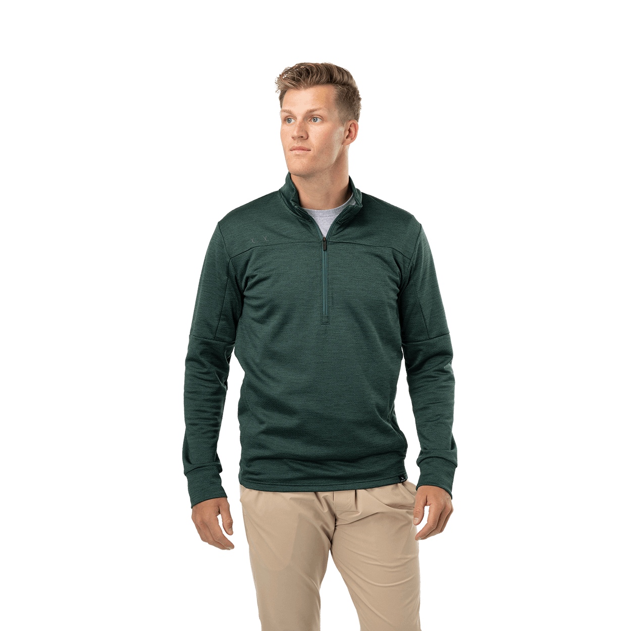 BAUER FLC SHOWSTOPPER 1/4 ZIP SENIOR