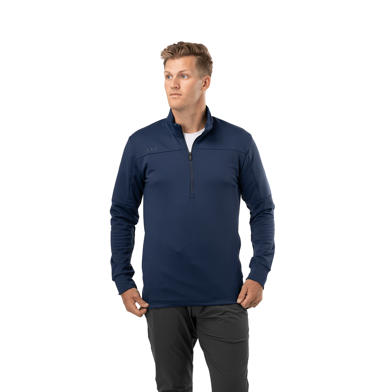 BAUER FLC CORE SHOWSTOPPER 1/4 ZIP SENIOR