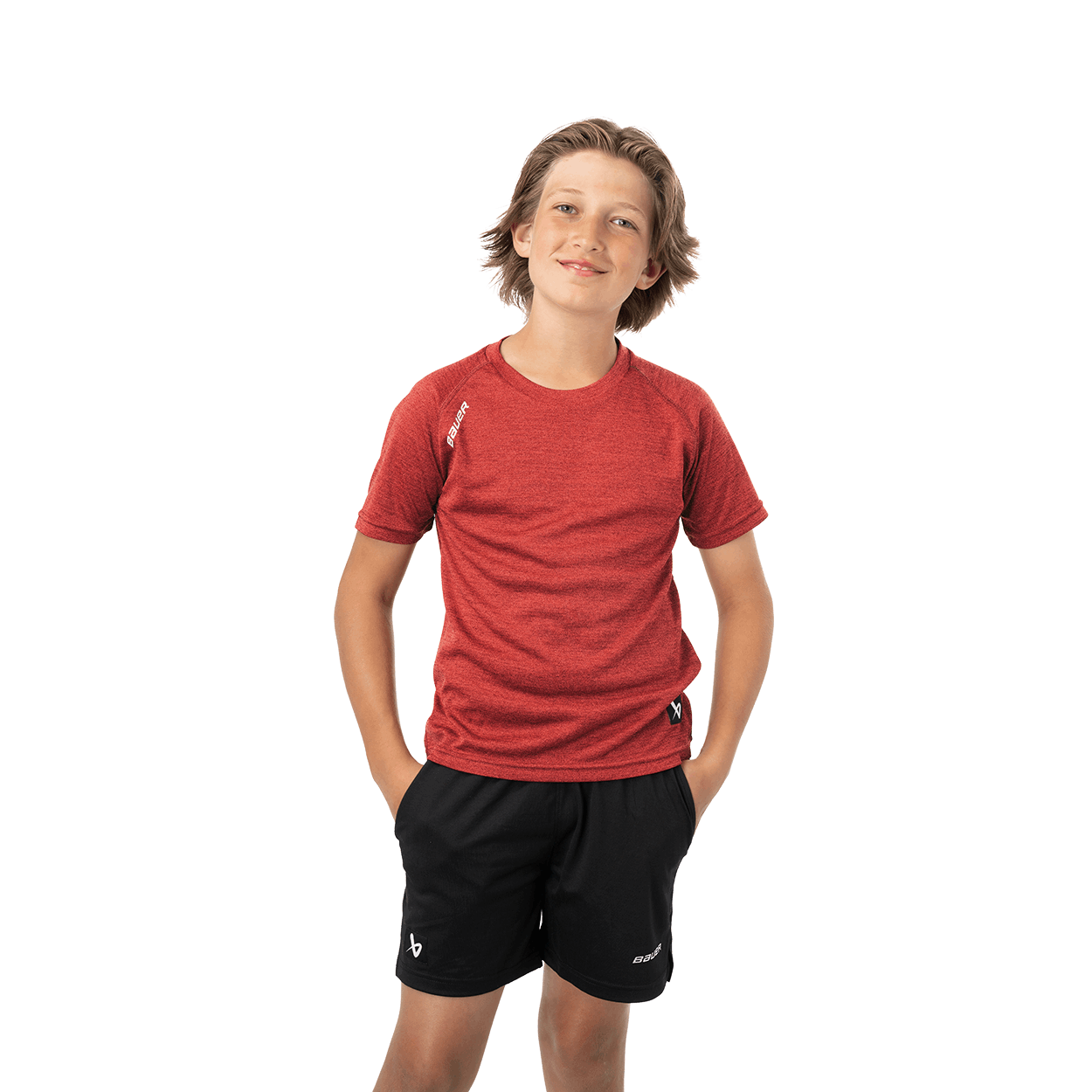 BAUER TEAM SHORTSLEEVE TECH TEE YOUTH